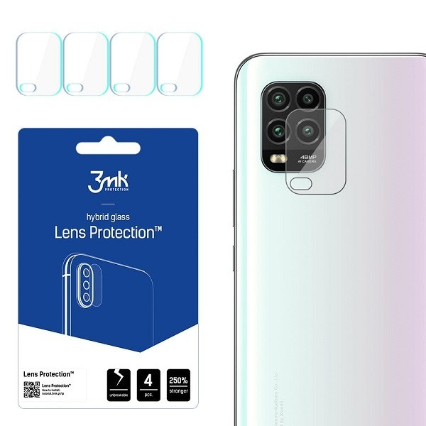 HYBRID GLASS 3MK FLEXIBLE GLASS LENS SAMSUNG GALAXY A30 FOR CAMERA 4 PCS.