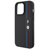 Etui BMW Tricolor M Collection na iPhone 15 Pro - czarne