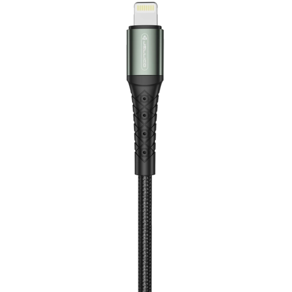 JELLICO cable B10 USB-C - Lightning PD 20W 1M Black