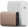 Ładowarka sieciowa Energea TravelWorld Edge 65W 2xUSB-C PD/PPS/QC3.0 (US/UK/EU) złota