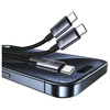 USAMS Kabel 2w1 2xUSB-C 72W 1,2m          Aluminum Alloy Data Cable Sufeng Series SJ740USB101 (US-SJ740)
