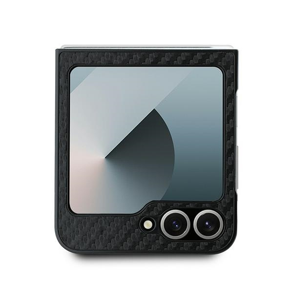 BMW BMHCZF623PUDTK Z Flip6 F741  czarny/black hardcase Carbon Tricolor