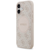 Etui Guess 4G Circle Classic Logo        MagSafe do iPhone 17 różowy