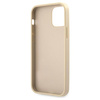 Guess GUHCP12LRSAVSLG iPhone 12 ProMax 6,7" złoty/gold hardcase Saffiano Vintage Script