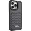 Audi Synthetic Leather MagSafe iPhone 13  Pro Max 6.7" czarny/black hardcase AU-TPUPCMIP13PM-GT/D3-BK