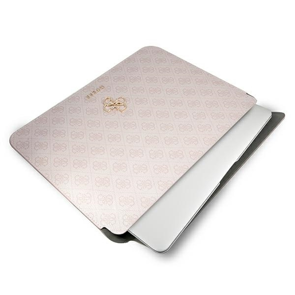 Guess Sleeve GUCS13G4GFPI 13" różowy/pink 4G Big Logo