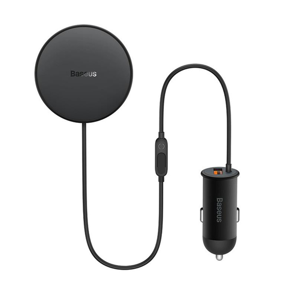MagSafe 15W USB C 25W Baseus CW01 inductive car charger - black