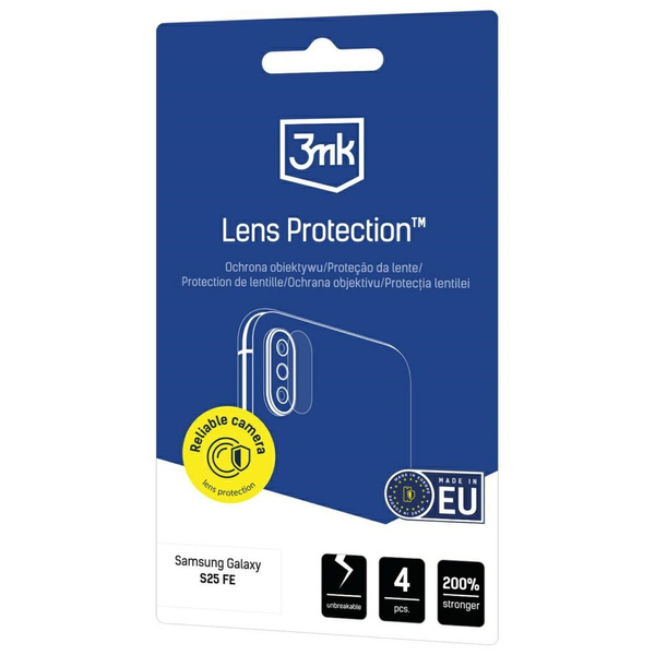 Ochrona na obiektyw aparatu 3MK Lens     Protect do Samsung Galaxy S25 FE