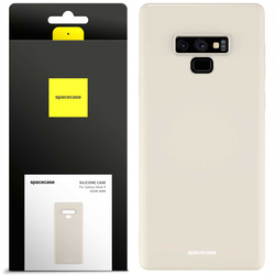 Spacecase Etui Silicone Case Galaxy Note 9 bone