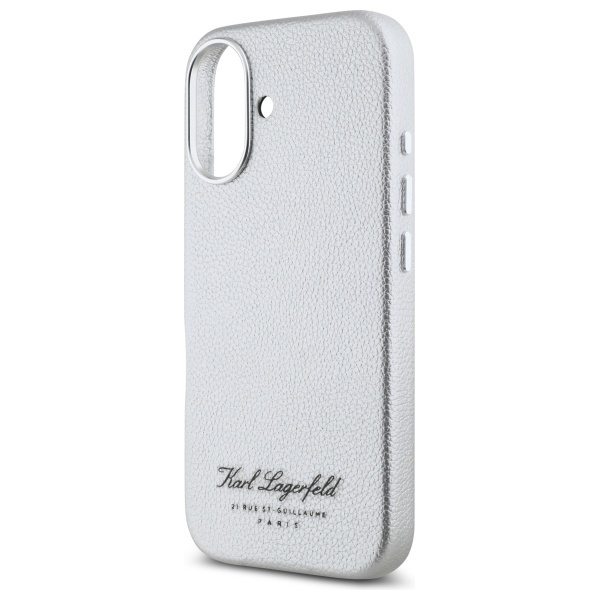 Karl Lagerfeld KLHCP16SPGWCMKHG iPhone    16 6,1" hardcase szary/grey hotel RSG