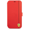 Ferrari FESAXFLBKP13SRE iPhone 13 mini 5.4" red/red book On Track Carbon Stripe
