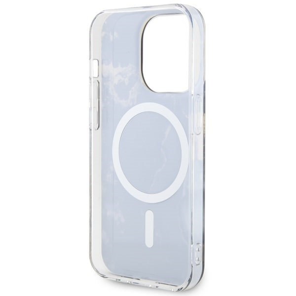 Guess GUHMP14LHTMRSK iPhone 14 Pro 6.1"czarny/black hardcase Golden Marble MagSafe