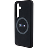 Etui BMW M Silicone Printed Ring MagSafe na Samsung Galaxy S24 - czarne