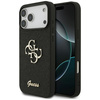 Etui Guess Fixed Glitter Big 4G do       iPhone 17 Pro Max czarny