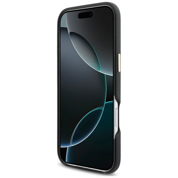 Etui Guess FW Resin Logo do iPhone Air   czarny