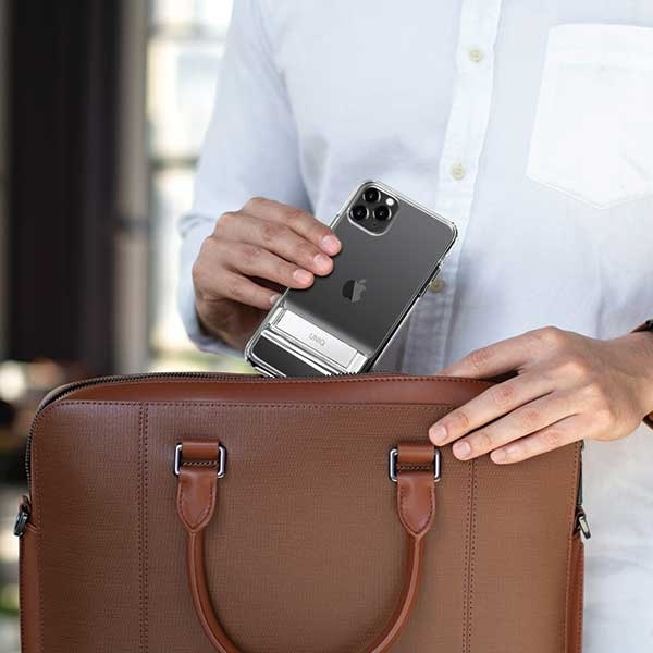 Etui Uniq Cabrio na iPhone 11 Pro - przezroczyste