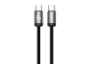 JELLICO kabel B27 USB-C - USB-C PD 60W 1M Czarny