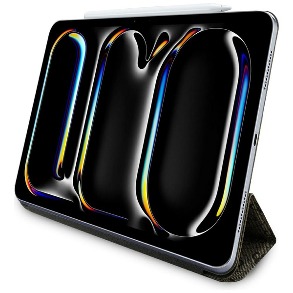 Guess GUFC13PM24PS4SGW iPad Pro 13" 2024 brązowy/brown Magnetic 4G Big Logo