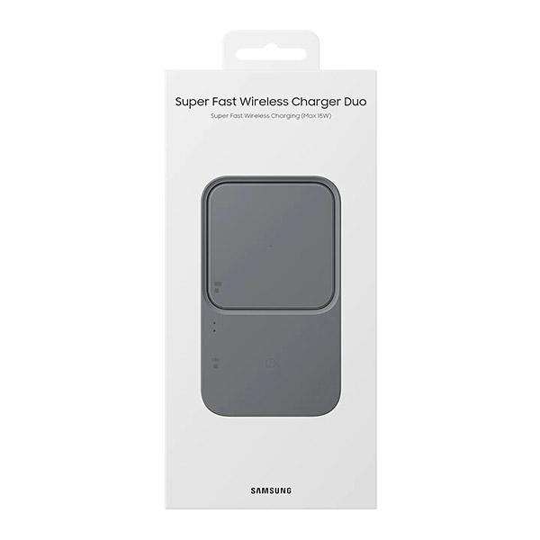 Samsung Wireless Charger Duo EP-P5400BBEGEU inductive charger 15W - black OPEN PACKAGE