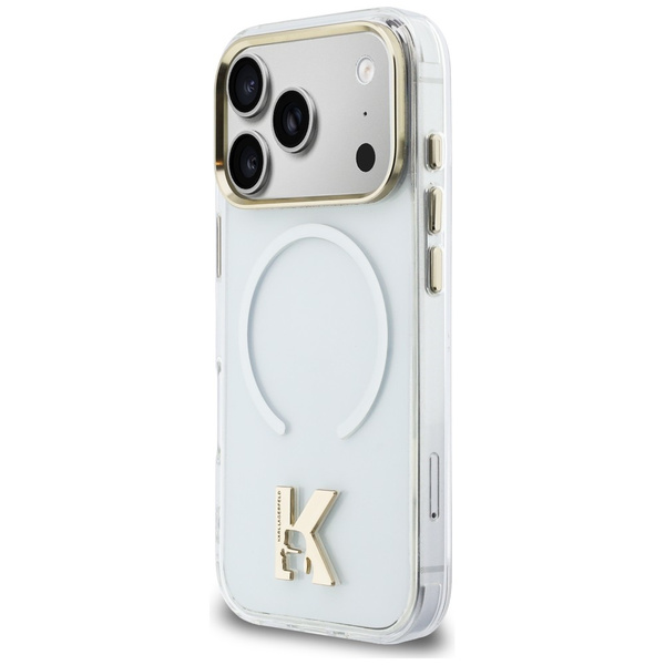 Etui Karl Lagerfeld IML K Head Logo      MagSafe do iPhone 17 Pro przezroczysty