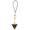 Guess zawieszka GUCPMTDCK Phone StrapTriangle Diamond Charm with Rhinestones