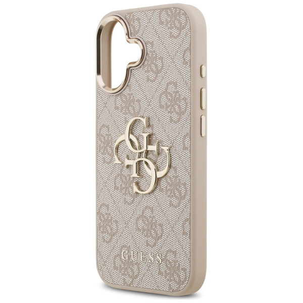 Etui Guess 4G Big 4G Classic Logo do     iPhone 17 różowy złoty