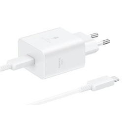 Ładowarka sieciowa Samsung T4511 PD 45W z kablem USB-C/USB-C 5A biały