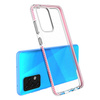 Spring Case pokrowiec żelowe etui z kolorową ramką do Samsung Galaxy A52s 5G / A52 5G / A52 4G ciemnoniebieski