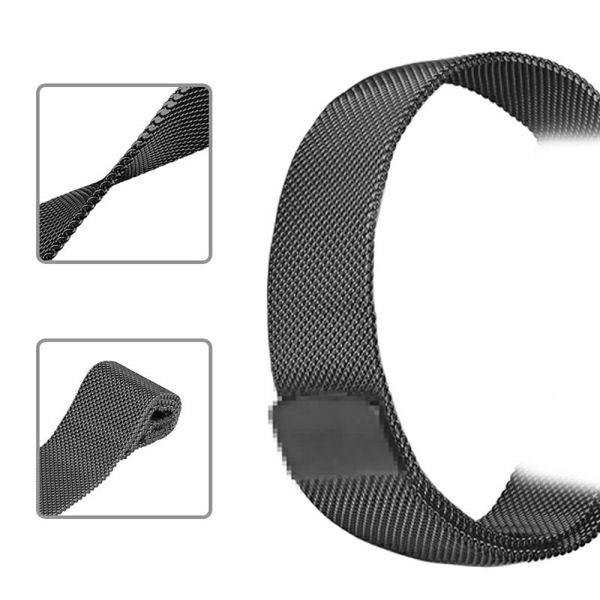 Beline pasek Watch 22mm Fancy czarny/black