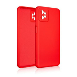 Beline Etui Silicone Motorola MOTO G32 czerwony/red