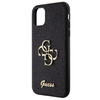 Guess GUHCN61HG4SGK iPhone 11 / Xr 6.1"czarny/black hardcase Glitter Script Big 4G