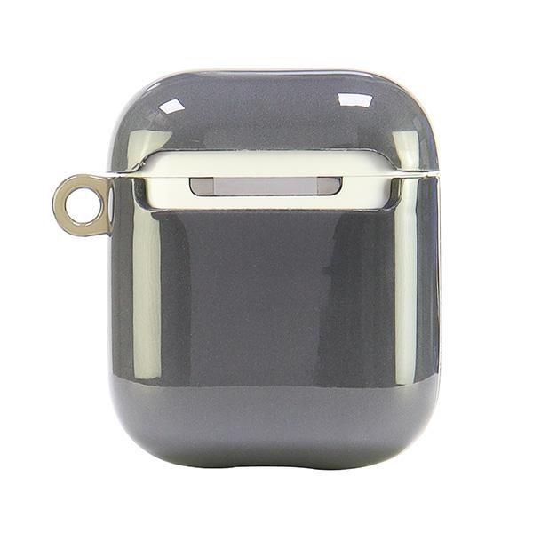 Audi IML Geometric Pattern AirPods 1/2    cover szary/gray AU-IMLAP-A6/D3-GY