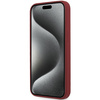 Etui BMW Silicone Big Logo MagSafe na iPhone 15 Pro - czerwone