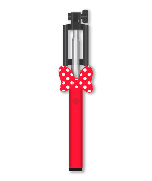 WIRELESS SELFIE STICK DISNEY DISNEY MINSS-4 MINNIE 002 RED