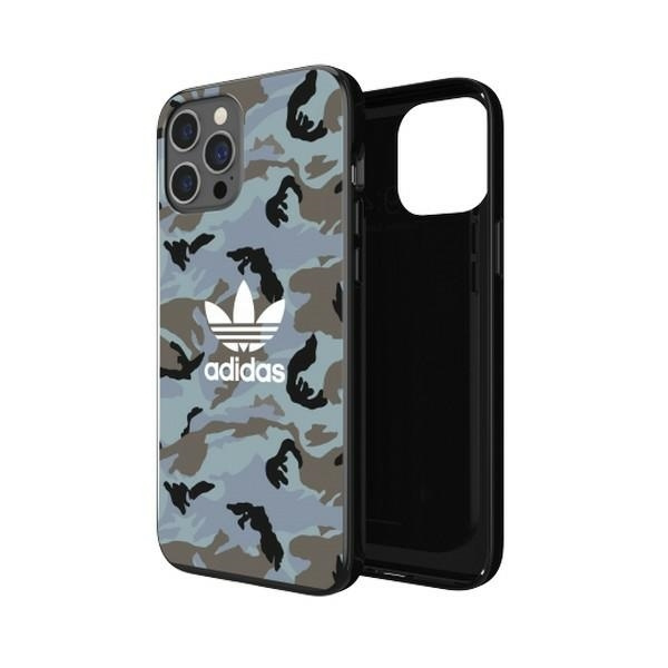 Adidas OR SnapCase Camo iPhone 12 Pro Max niebiesko/czarny 43703