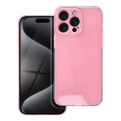 Futerał CLEAR CASE 2 mm BLINK do IPHONE 15 Pro Max różowy