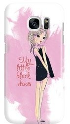 FUNNY CASE OVERPRINT MY LITTLE BLACK DRESS SAMSUNG GALAXY S7