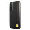 Etui Ferrari On Track Carbon Stripe na Samsung Galaxy S22+ - czarne