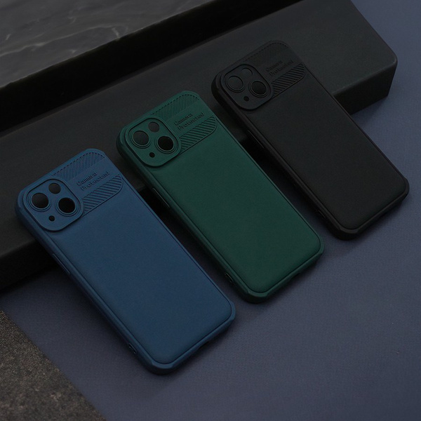 Honeycomb overlay for Samsung Galaxy A14 4G / A14 5G dark blue