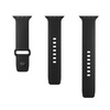 PURO ICON Band Elastic Apple Watch Strap 4/5/6/7/SE/8/9/10 40/41/42mm (S/M & M/L) (Black)
