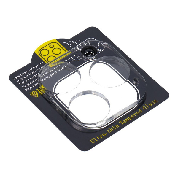 Szkło hartowane 5D Full Glue do aparatu - do iPhone 16 Pro Max Transparent