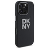 DKNY DKHCP16LSMCBSK iPhone 16 Pro 6.3"   czarny/black hardcase Liquid Silicone Metal Logo