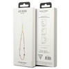 Guess zawieszka GUSTSHPP Phone Strapróżowy/pink Beads Shell