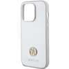 Guess GUHCP15LPS4DGPS iPhone 15 Pro 6.1" srebrny/silver hardcase Strass Metal Logo