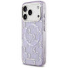 Etui Karl Lagerfeld IML KL Monogram      MagSafe do iPhone 17 Pro Max fioletowy