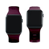 3MK Silicone Watch Strap ciemnofioletowy /mulberry dla Apple Watch 38/40/41mm