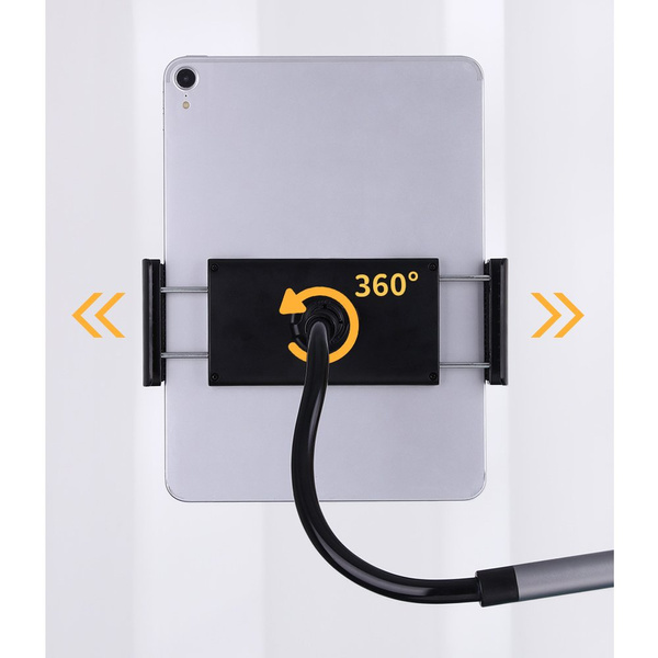 Joyroom uniwersalny uchwyt na telefon tablet stojak lazy holder czarny (JR-ZS263)