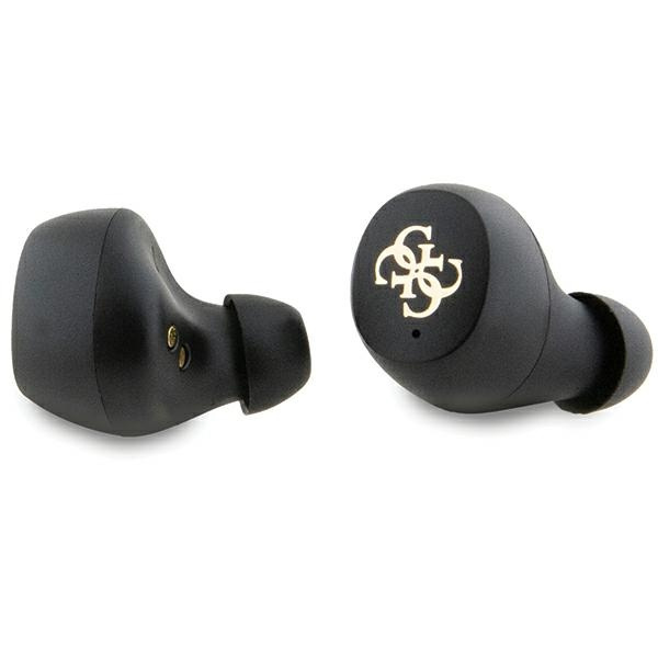 Guess słuchawki Bluetooth GUTWSP4EGPTWS + stacja dokująca ENC różowy/pink 4G Metal