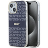 DKNY DKHMP15SHRHSEB iPhone 15 / 14 / 136.1" niebieski/blue hardcase IML Mono & Stripe MagSafe