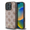 Guess GUHMP16LPGPYSW iPhone 16 Pro 6.3" brązowy/brown hardcase Peony Script MagSafe